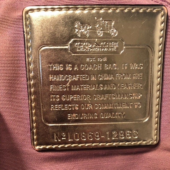 Coach handbag - Picture 9 of 14